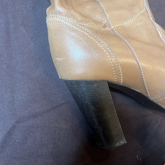 rafe New York Simpson Cognac Soft Leather Slouch Boot size 40 PTOM2424 - Picture 12 of 14